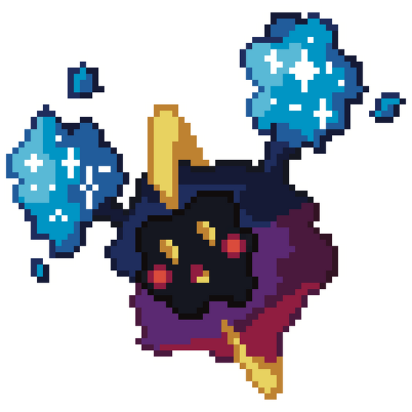 Pixel Cosmog Pokémon Sprite