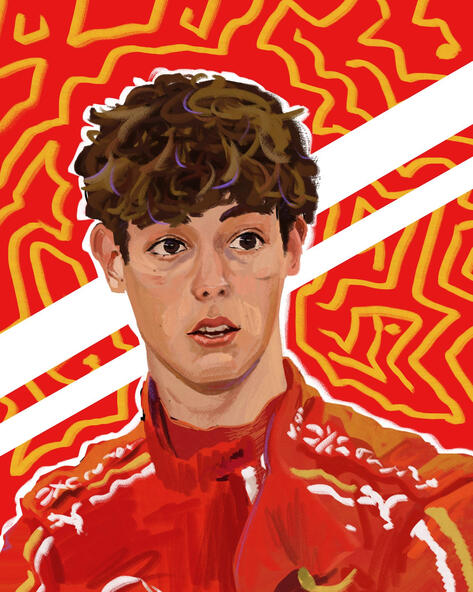 Oliver Bearman Portrait