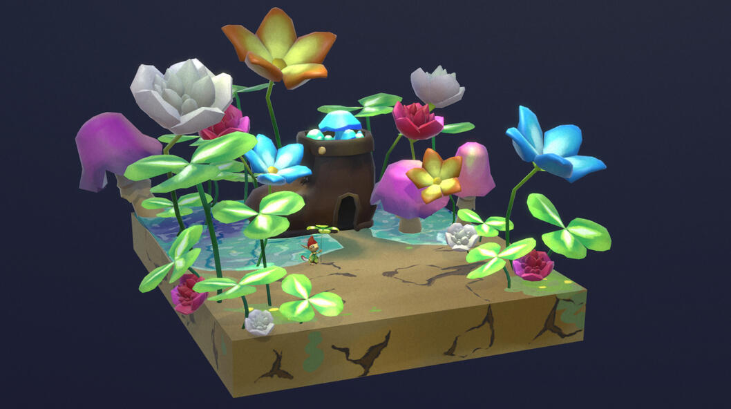 Diorama TLOZ The Minish Cap