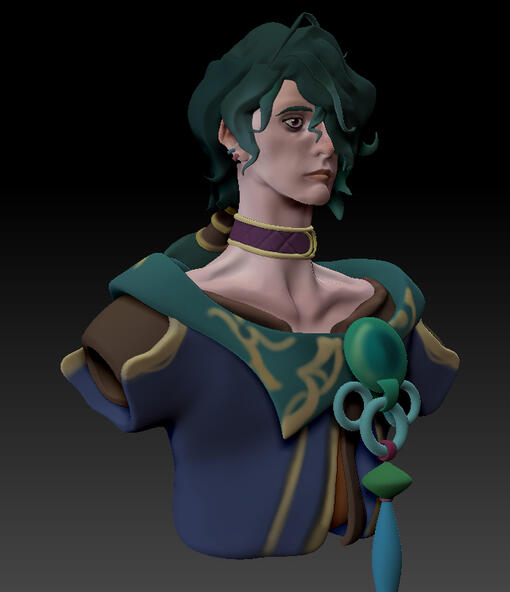 Hwei Sculpt (quarter view)