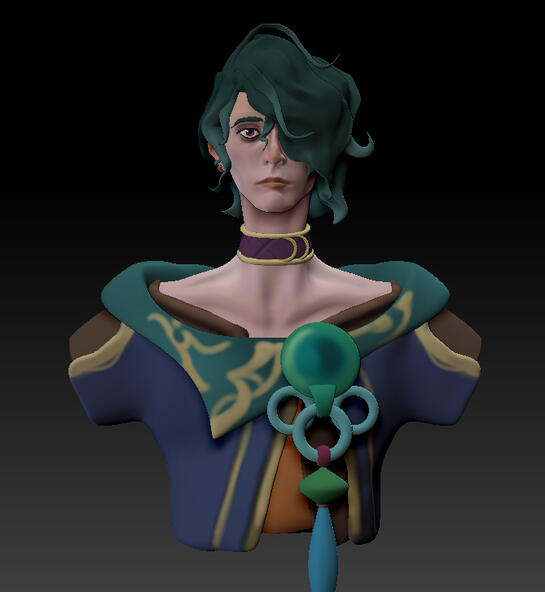 Sculpt Hwei (vue de face)