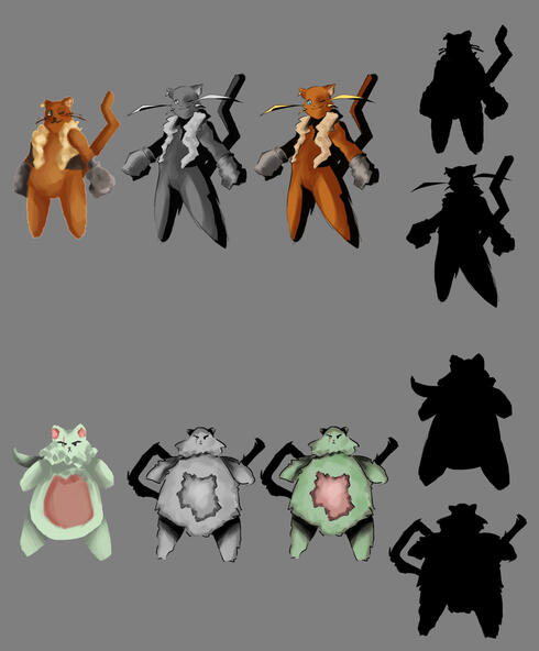 Reworks Sprites de Personnages Chat